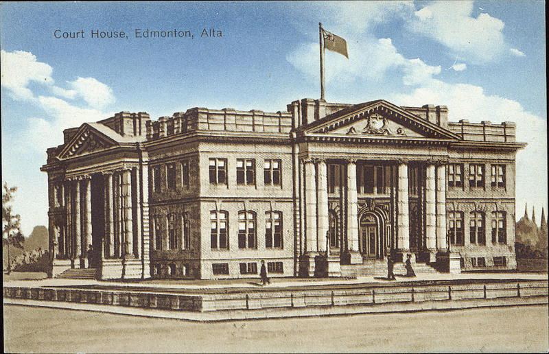 Edmonton City Courthouse built in 1912